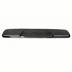 Pour Mercedes Benz Classe <span class=keywords><strong>G</strong></span> W464 G500 B-rabus G800 Spoiler de toit en carbone sec avec éclairage supérieur, pièces de modification extérieure haute performance - Product Image 1
