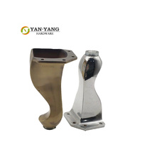 Pieds de chaise en alliage de zinc YANYANG, pieds de table de haute qualité de 90 mm, pieds de meubles modernes pour accessoires de canapé