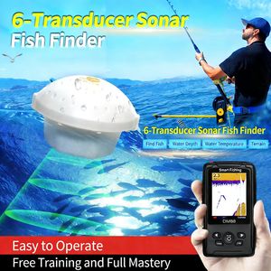 جهاز سونار محمول لاكتشاف الأسماك من داماو، بمدى كشف حقيقي 200 متر، قابل لإعادة الشحن، بتصميم أنيق ومتانة قوية - Product Image 3