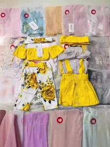 Venta al por mayor vestidos de verano para niños precio barato Floral <span class=keywords><strong>Maxi</strong></span> estilos casuales cintura natural ropa de segunda mano para la primavera otoño - Product Image 3