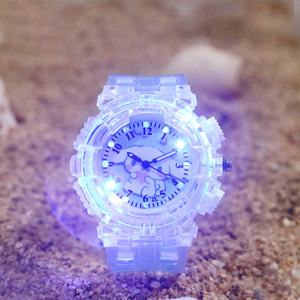 नवीनतम डिजाइन कार्टून कुर्मी पुडिंग कुत्ते खिलौना क्वार्ट्ज घड़ी बच्चों के लिए पारदर्शी प्लास्टिक डायल चमकदार प्रदर्शन 40 मिमी डायल व्यास - Product Image 2