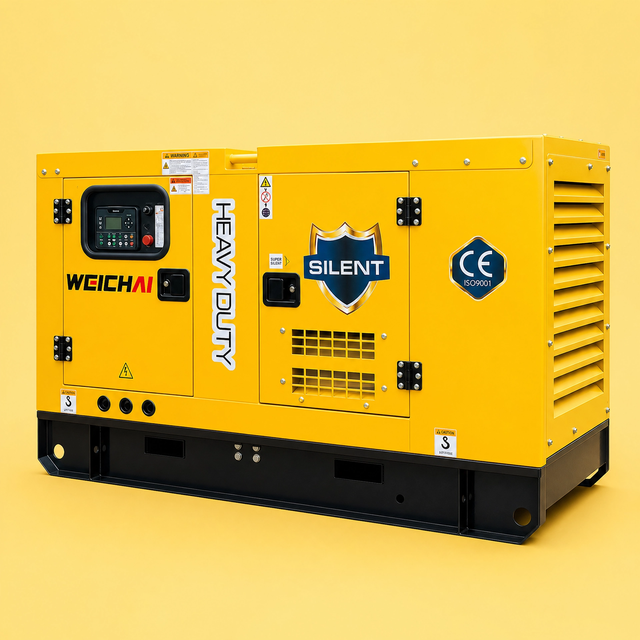 Diesel Generator 60kv 100kva 100kw 125kva Standby Power Genset Silent 50Hz Auto Start Remote Start 480V ATS