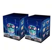 Caja Misteriosa de Animación Xxiao, Ivan Miz, Hena Mamut, Mini Muñeca Estilo Cómic, Detalle de Cremallera, Mascota Colgante, Regalo de Cumpleaños