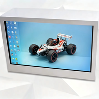 Vitrina con Pantalla LCD Transparente de 49 Pulgadas, Gráficos Animados Holográficos 3D Táctiles, para Interiores de Tiendas Minoristas, con SDK Android Habilitado, 4K