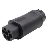 ISIGMA 16A 32A AC EV adaptateur Type 2 prise convertir en prise mâle GBT pour voiture chinoise GB/T
