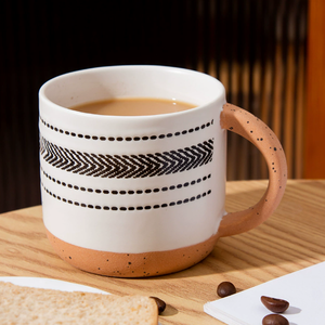 Nueva Taza de Café de Porcelana Pintada a Mano Estilo Retro Japonés, Colores Personalizables, Logotipo, Regalos Empresariales Seguros, Uso en Oficina, Apta para Lavavajillas, Cerveza - Product Image 4
