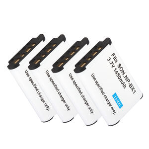 Batterie rechargeable à l'état solide 3,7 V 1450 mAh en gros, NP-BX1, 500 cycles pour HX300 HX400 HX50 HX60 DSC RX1 <span class=keywords><strong>RX100</strong></span> AS100V - Product Image 2