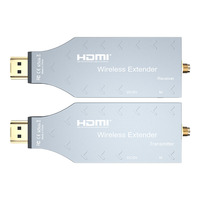 Émetteur et Récepteur Vidéo HDTV Sans Fil 200M, Adaptateur d'Affichage Sans Fil pour PC, Caméra, Ordinateur Portable vers Projecteur, Moniteur, Téléviseur
