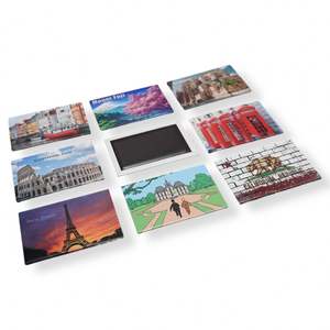 Imán de nevera de estaño personalizado de Suiza de 50*50mm, superventas - Product Image 3