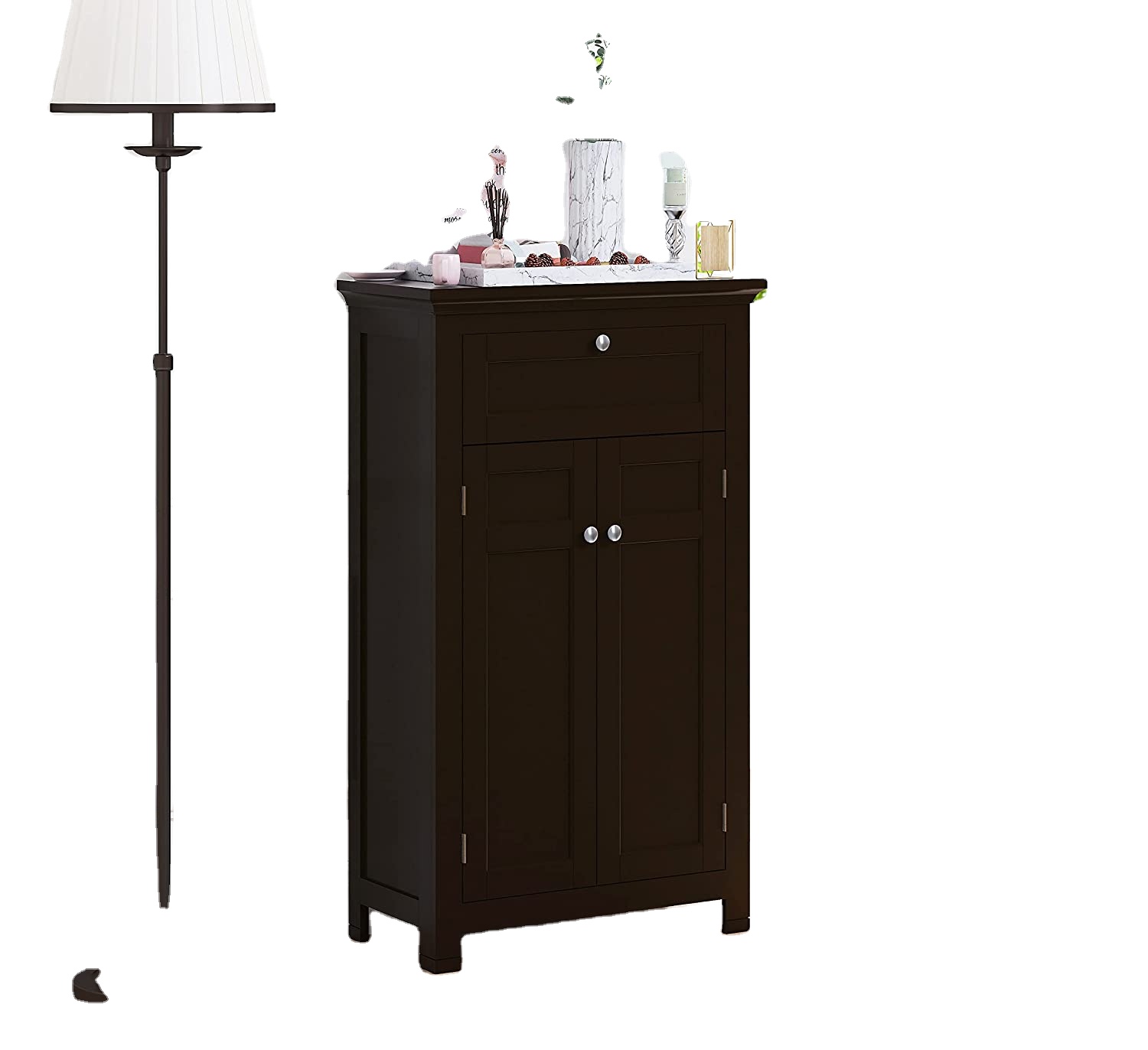 Современный шкаф для ванной комнаты