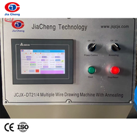 Machine à Tirage de Fil de Cuivre Automatique Multi-Fils JIACHENG pour le Tirage de Quatre Fils de Cuivre