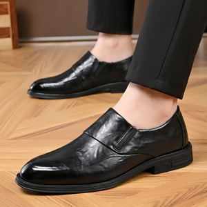 <span class=keywords><strong>Scarpe</strong></span> Eleganti da Uomo 2026 in Pelle di Alta Qualità, Modello a Punta, Traspiranti e Antiscivolo, Stile Britannico per Sposo, Ideali per Autunno - Product Image 5