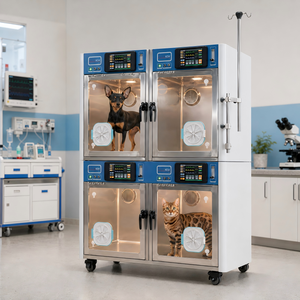 Unidad de Cuidados Intensivos Doble XY ACICU II con Desinfección de Cabina y Circulación de Aire para Uso Hospitalario en Gatos, Perros y Conejos - Product Image 4