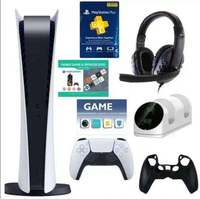 Console de jeu TV Pro Slim 1 To d'occasion avec 10001-15000 jeux intégrés, sans fil 2,4 GHz, prise universelle, prend en charge les cartes TF 8 Go