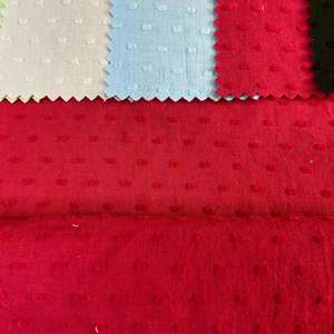 ที่มีคุณภาพดีเครปสองชั้นผ้ากอซมัสลินผ้าฝ้ายที่เป็นของแข็งเสื้อผ้าสำหรับเสื้อผ้าของผู้หญิง - Product Image 5