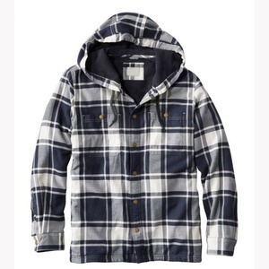 Chemise de Travail Décontractée Vintage Style Western en Flanelle Sherpa Douce et Chaude Isolée pour Homme - Product Image 1