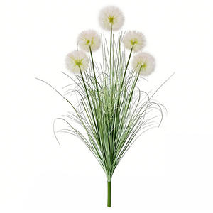 Bouquet de pissenlits artificiels 60cm 90cm 100cm, haute simulation, accessoires de décoration pour mariage et maison, en PVC souple - Product Image 1