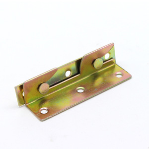 Charnière de meuble en fer de 2 mm, montage en surface, 4 trous, traditionnelle, durable, pour chambre à coucher - Product Image 3