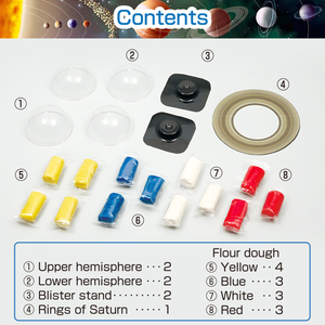 Giocattolo Educativo del Sistema Solare in Argilla Colorata, Kit Fai-da-Te per l'Insegnamento dei Pianeti per Bambini - Product Image 4