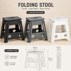 Taburete Plegable Portátil Premium, Silla de Camping de Plástico Reforzado con Asa <span class=keywords><strong>para</strong></span> Exteriores y Hogar, OEM - Product Image 3