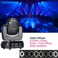 Mini Faisceau 100W LED Tête Mobile DMX 512 Sharpy Faisceau 100W Pour KTV Night Club Dj Stage Light
