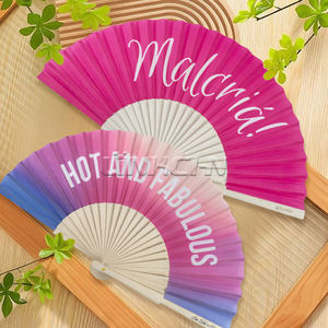 พัดไม้สเปนคุณภาพสูง 23 ซม. ปรับแต่งลวดลายได้ สลักลายด้วยมือ - Product Image 3