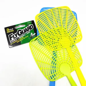 Custom colorful plastic fly swatter,mosquito mat