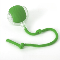 Nouveauté 2025 : Jouet interactif pour chat, balle électrique en silicone avec queue rapide, rechargeable par USB, jouet intelligent pour stimuler votre chat