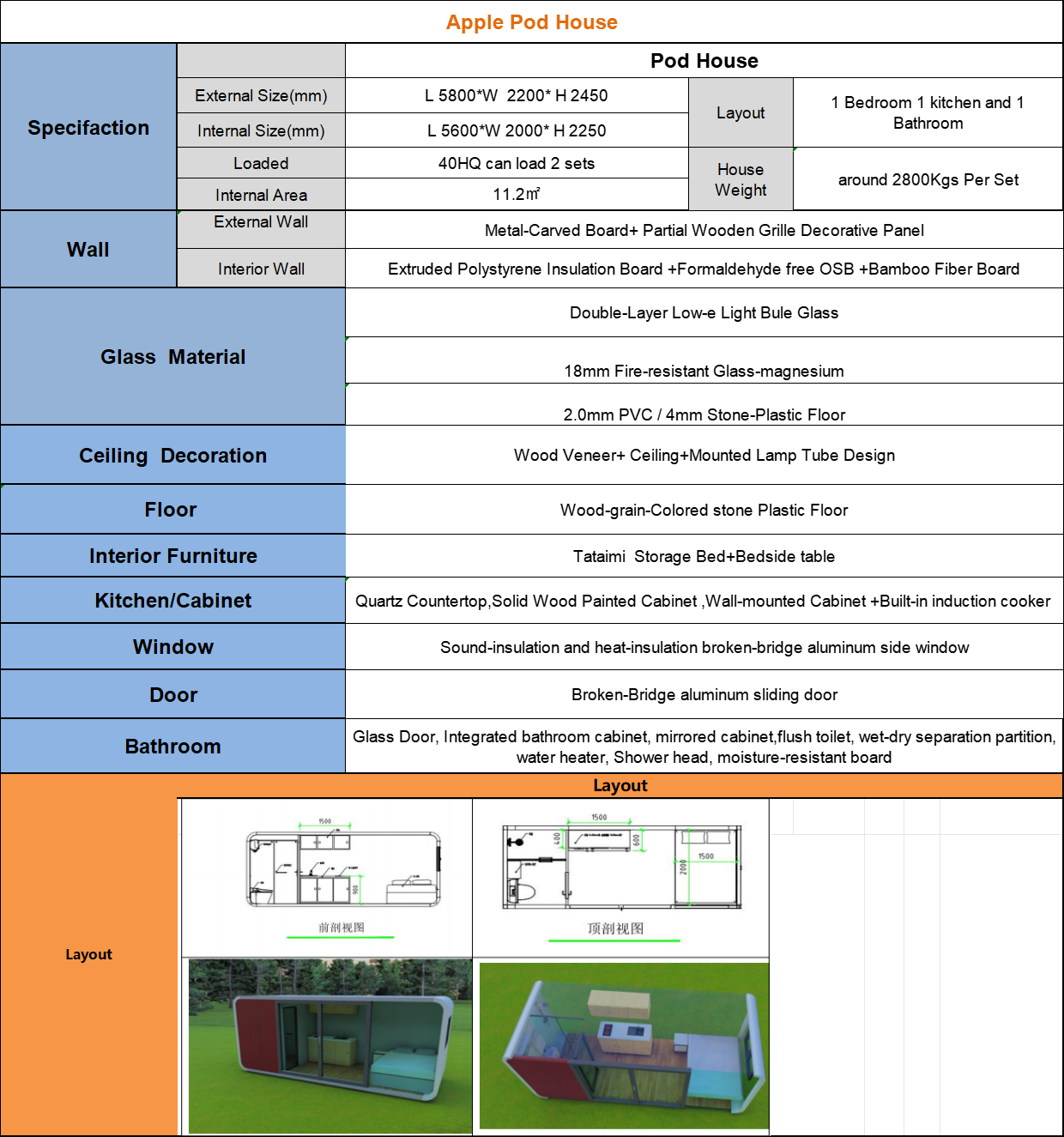 Australian 2 Bedroom Expandable Container Portable Prefab Pop-up Modular 'Granny Flat' Villa Ready Ship for Gym Supermarket Use 4