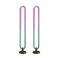 Tuya smart life Télécommande Tuya App Control Rgb Lampadaire Facile À Installer Lampadaire 3000-6000k U Forme Smart Home Lights