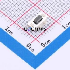 GT-TC054B-H035-L1 Tactile Switch SMD Switch Single Pole Single Throw Rectangle Button 2.5N Horizontal Mount - Product Image 1
