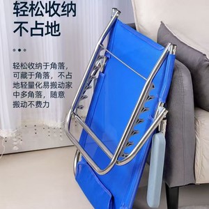 Silla de Soporte Multifuncional Plegable Ami Gold Kbj88 con Respaldo Ajustable en Seis Posiciones para el Hogar - Product Image 2