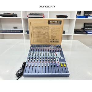 Console de mixage de musique de haute qualité EFX8/EFX12/EFX16 8/12/16CH avec 32DSP/48V Phantom/2 AUX/3 bandes EQ avec balayage moyenne fréquence - Product Image 1