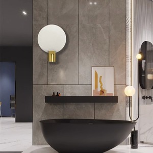 โคมไฟติดผนัง LED ทองแดงทั้งหมด สไตล์มินิมอลหลังสมัยใหม่ หรูหรา สำหรับห้องนั่งเล่น ห้องนอน ทางเดิน ฉากหลังกระจก สำหรับโถงทางเดิน ข้างเตียง - Product Image 3