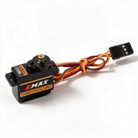 EMAX ES08MA II 12g Mini Analog Servo, Servo PWM Metal Gear untuk Robot RC & Model Pesawat Terbang