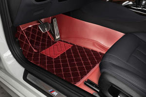 Tapis de sol de voiture sur mesure pour <span class=keywords><strong>Aston</strong></span> Martin DBX, style sport, intérieur de luxe, ensemble complet 3 pièces, 10 mm d'épaisseur, toutes saisons - Product Image 5