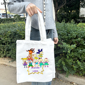 Kích thước tùy chỉnh màu sắc rắn Canvas Tote Túi tùy chỉnh Canvas Túi Tote, túi vai vải, đồng bằng tùy chỉnh túi vải - Product Image 2