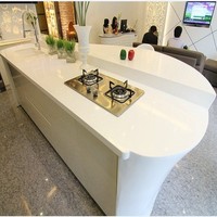 Certifications ISO9001 NSF CE, surface solide en acrylique de pierre artificielle, surface solide en acrylique Koris, plan de travail de cuisine