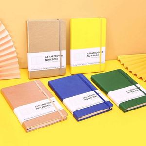 Cuaderno de Cuero PU Personalizado Promocional, Tapa Dura, Grabado, con Forro, Encuadernación, Correa Elástica y Logotipo - Product Image 5