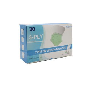 Testa Loop clinica ospedaliera odontoiatrica Anti-fluido esame monouso mascherina chirurgica con visiera in plastica trasparente - Product Image 6