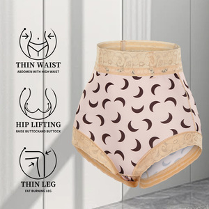 Women's Body Shaper Hip Enhancement Pad Shaping Panties Thickened <strong>High</strong> <strong>Waist</strong> Open Butt Shapewear Shorts Oem Private Label - Product Image 3