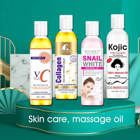 OEM ODM Marque Privée Pure Naturelle Biologique Crème d'Escargot Collagène Vitamine C Acide Kojique Soin de la Peau Huile Essentielle d'Aromathérapie