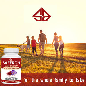 Enhance Energy Boost Immunity Metabolism 100% Pure <b>Saffron</b> <b>Supplement</b> Heart Eye Health Support Immune Support 60 Capsules Adults - Product Image 5