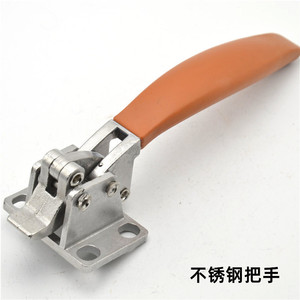 Poignée à levier en acier inoxydable pour porte de four à vapeur, design industriel, surface brossée, antirouille - Product Image 1