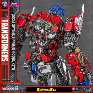YOLOPARK TransformerssBumblebee Version Cinéma Série AMK PRO <span class=keywords><strong>Optimus</strong></span> <span class=keywords><strong>Prime</strong></span> Mode Terrestre Modèle de <span class=keywords><strong>Voiture</strong></span> en Alliage Moulé sous Pression - Product Image 3