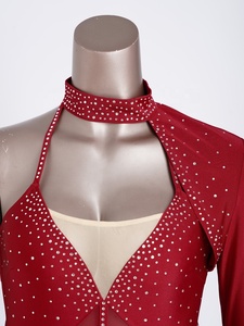 ชุดเต้นรำขายส่งสำหรับผู้หญิง ชุดบอดี้สูทเต้นรำแนวลิริคอล สำหรับการแสดงเต้นรำสมัยใหม่ การแข่งขันเต้นรำ และการแสดงบนเวที - Product Image 3