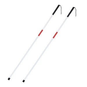 Canne de marche pliante WISHMED Guide Cane 124 cm, réglable, portable, blanche, pour personnes aveugles - Product Image 5