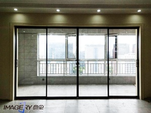 Cửa Kính trượt nhôm được thiết kế hiện đại có thể tùy chỉnh với khung cực hẹp và giá cả hợp lý - Product Image 5