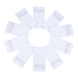 Libretas Numeradas para Libro de Visitas con Línea de Perforación, Bloc de Notas para Tomar Pedidos en Restaurantes - Product Image 2