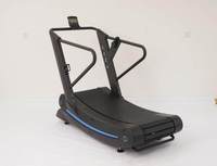 Caminadora Mecánica Curva Nueva de Fábrica, Sin Motor, Resistencia Magnética Ajustable, Inclinación Manual, Pantalla LED, 20-25 km/h